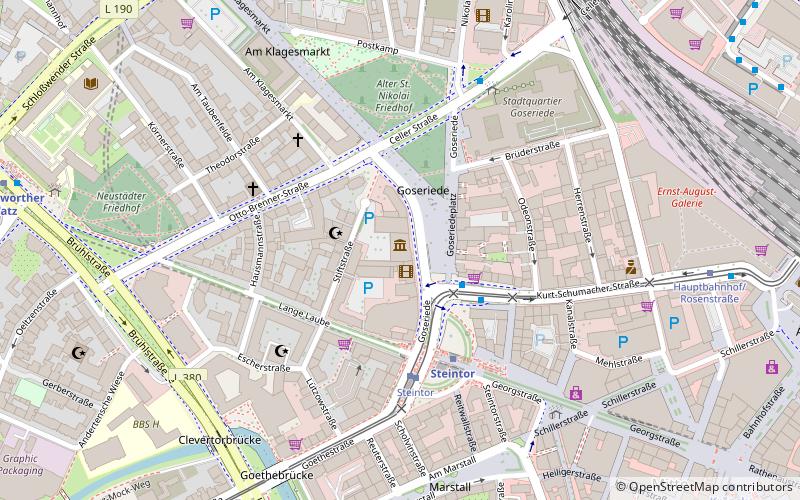 Kestnergesellschaft location map
