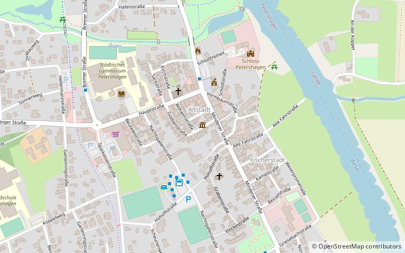 Alte Synagoge location map