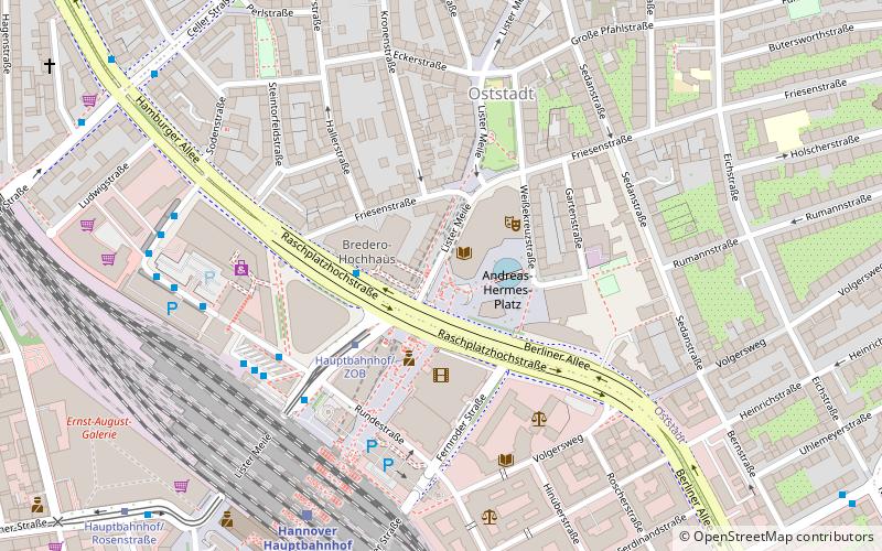 Mahnmal Gerichtsgefängnis Hannover location map