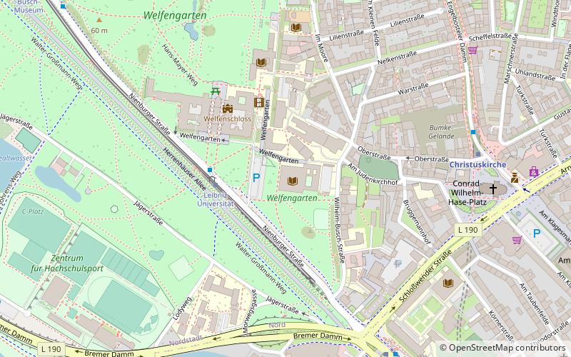 Technische Informationsbibliothek location map
