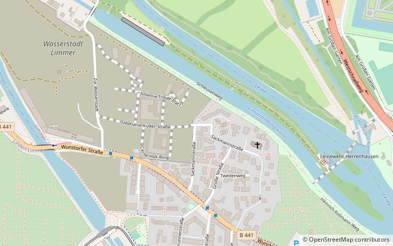 KZ-Außenlager Hannover-Limmer location map