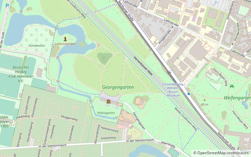 Georgengarten location map