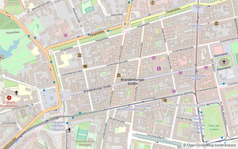 gedenkstatte lindenstrasse potsdam location map