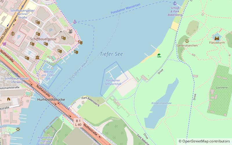 potsdamer seesportclub location map