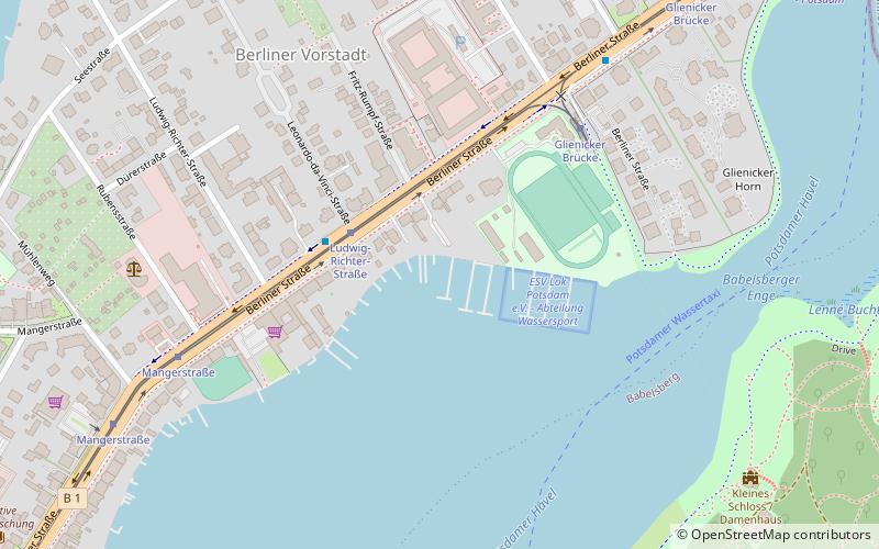 nixe yachtclub potsdam location map