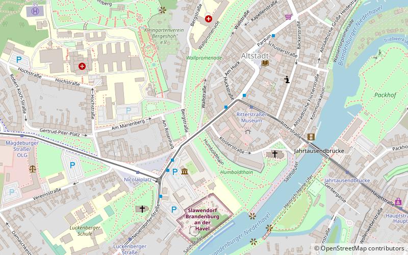 Plauer Torturm location map