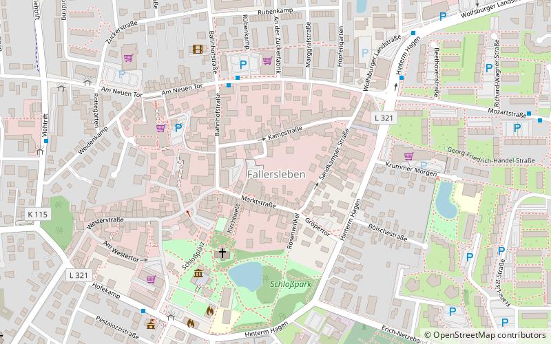 Fallersleben location map