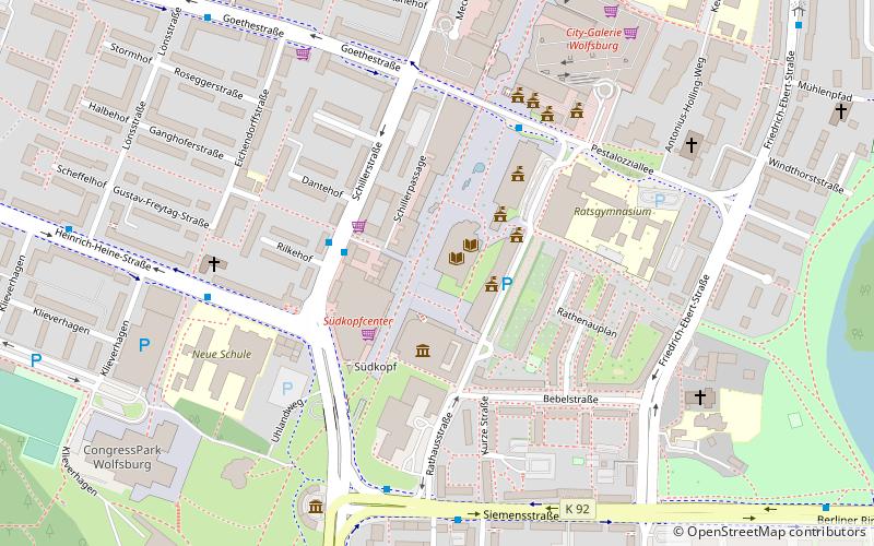 Alvar-Aalto-Kulturhaus location map