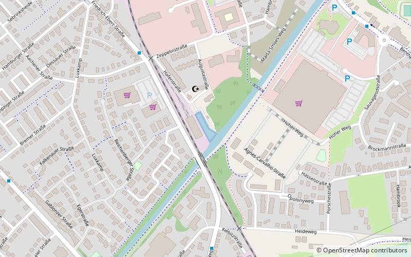 Nino-Klukkert-Hafen location map
