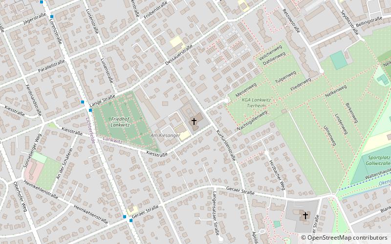 Mater Dolorosa location map