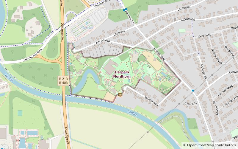 Tierpark Nordhorn location map
