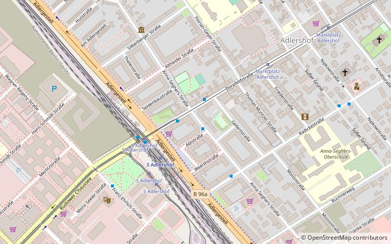 Adlershof location map