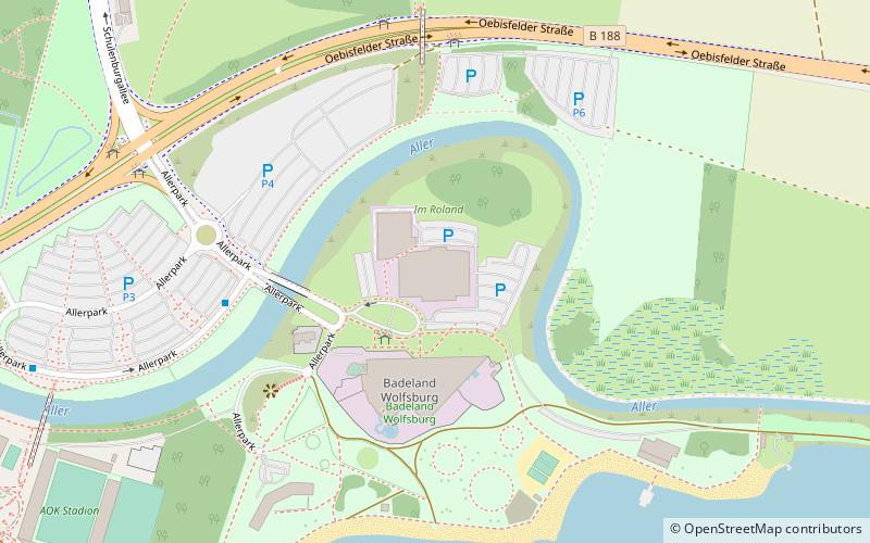 Eis Arena Wolfsburg location map