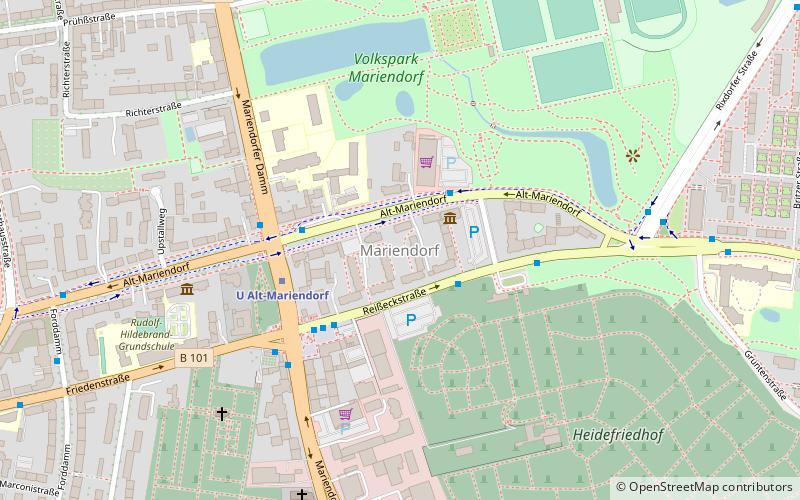 Berlin-Mariendorf location map