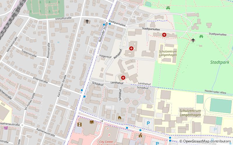 Langenhagen location map