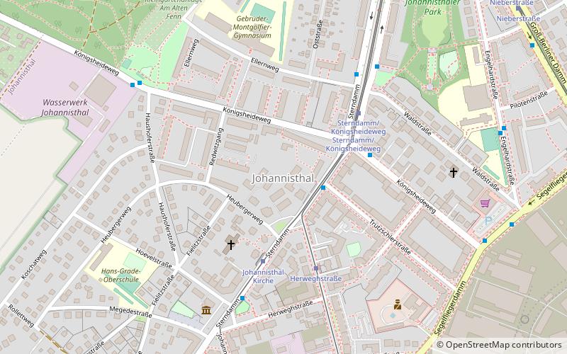 berlin johannisthal location map