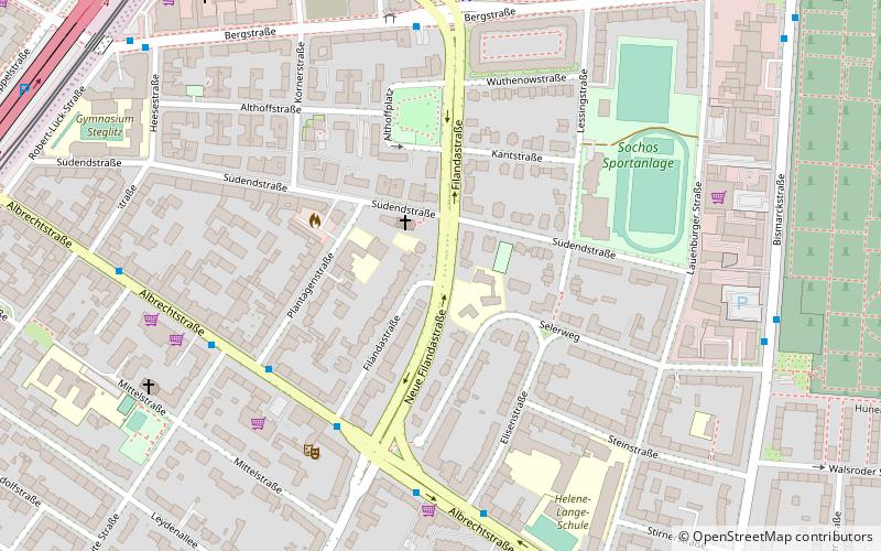 Berlin-Steglitz location map