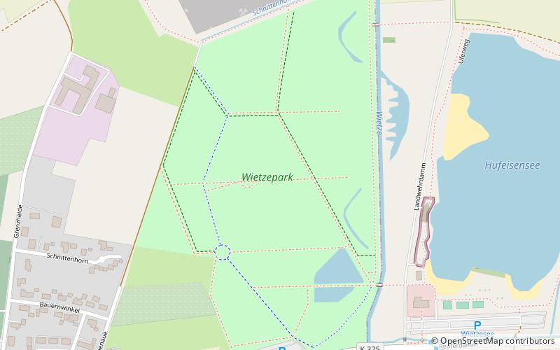 Wietzepark location map