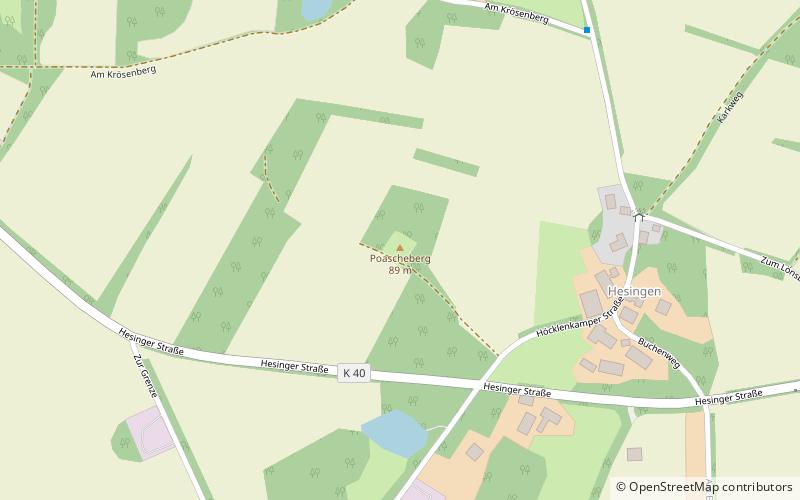Poascheberg location map