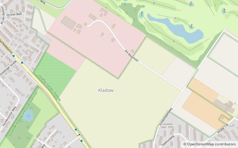 Kladow location map