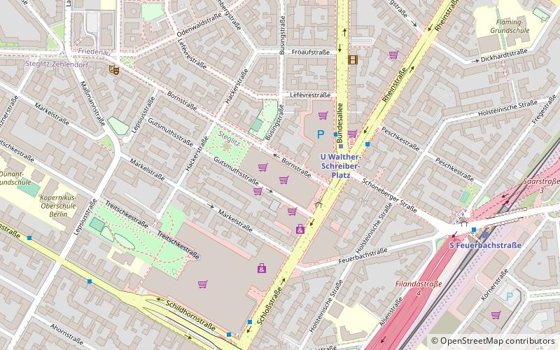 Forum Steglitz location map