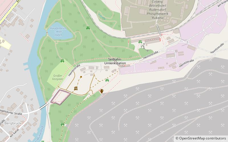 Seilscheibenpfeiler location map
