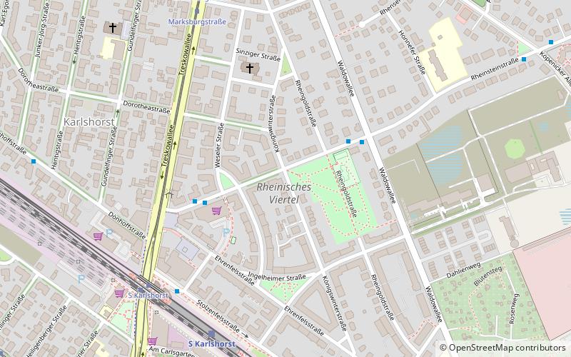 Karlshorst location map