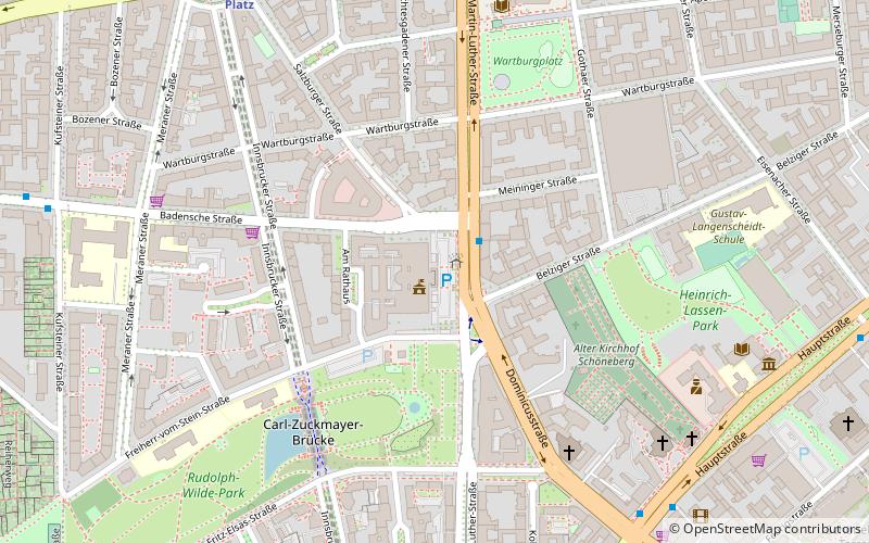 John-F.-Kennedy-Platz location map