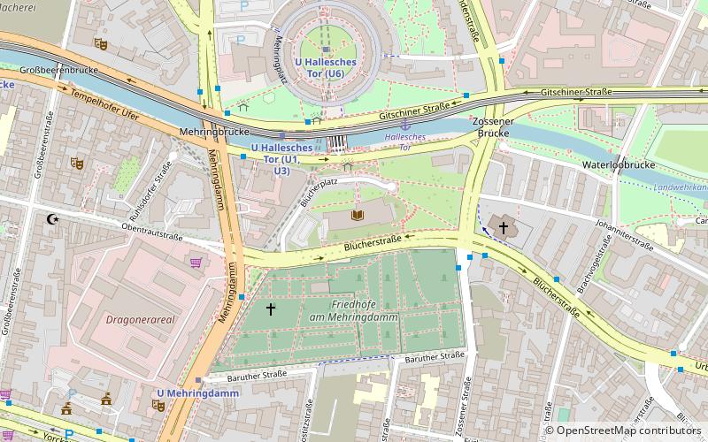 Berlin Central and Regional Library location map