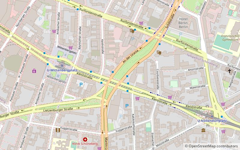 arc de 124 berlin location map