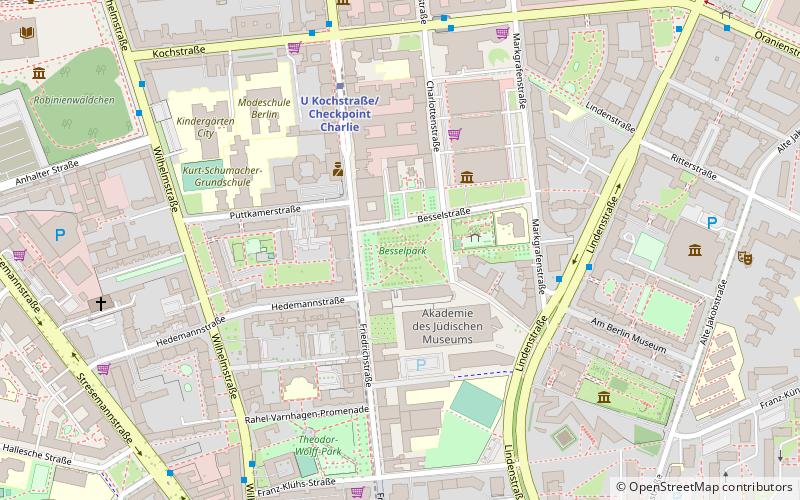 Besselpark location map