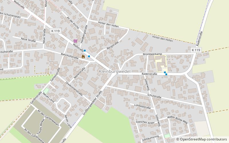 Kleinburgwedel location map