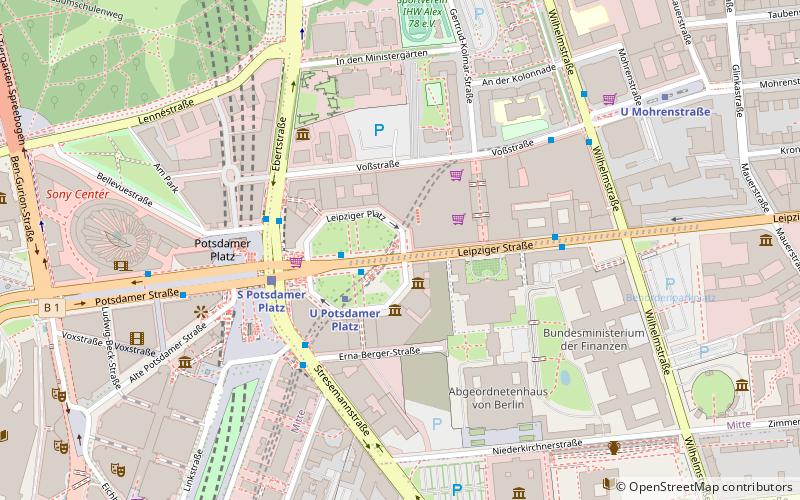Leipziger Platz location map