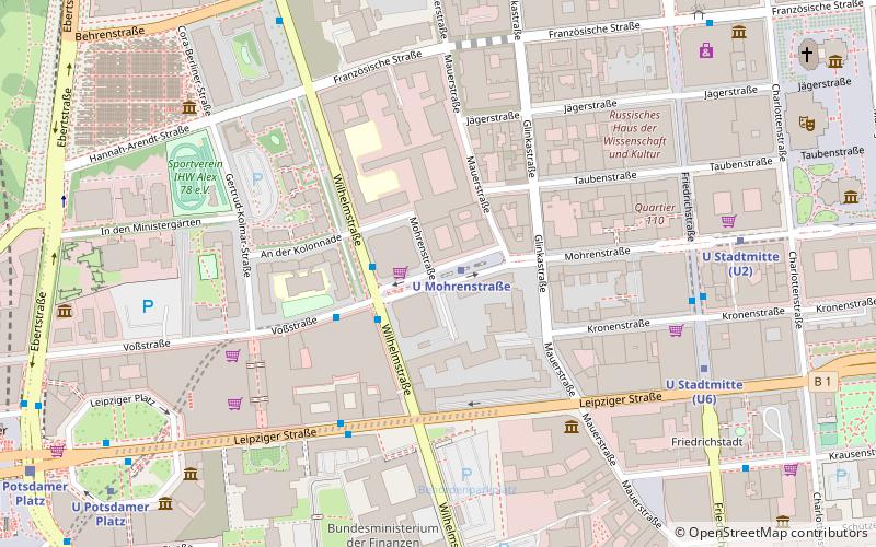 seydlitz denkmal berlin location map
