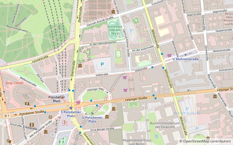 Voßstraße location map