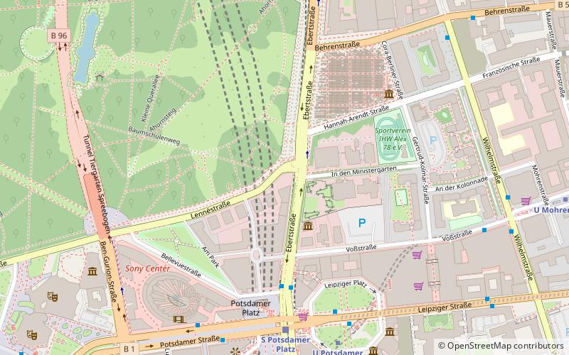 Ebertstraße location map