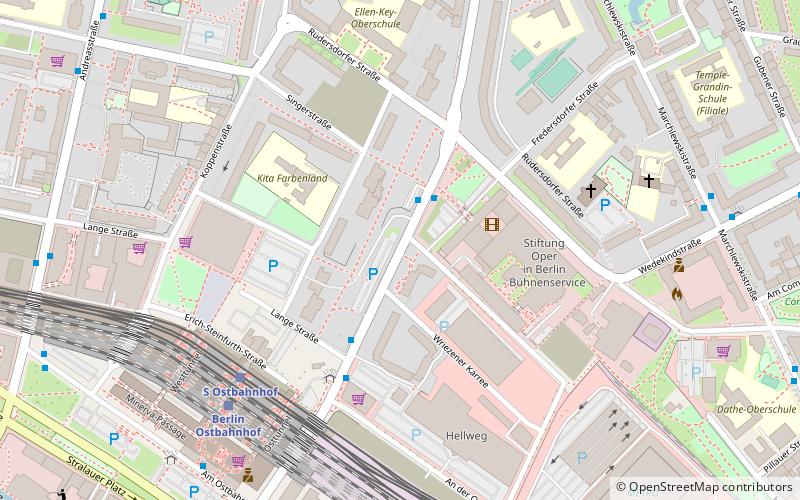 Straße der Pariser Kommune location map