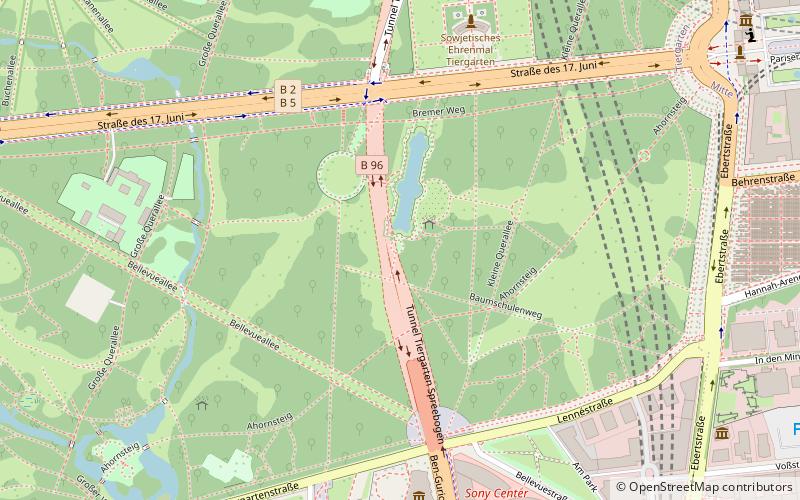 Beethoven–Haydn–Mozart Memorial location map