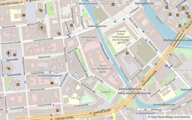 Former Reichsbank building location map