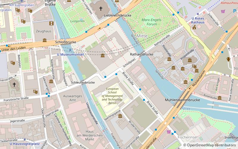 Schlossplatz location map
