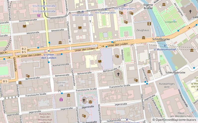 Alte Bibliothek location map