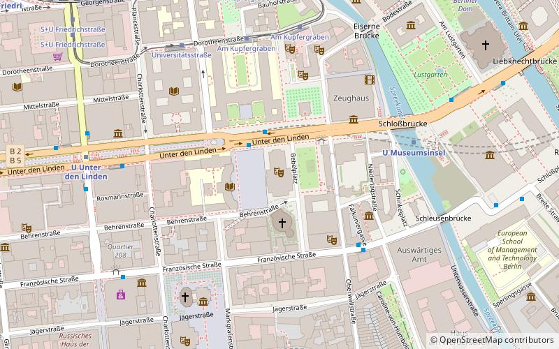 Berlin State Opera location map