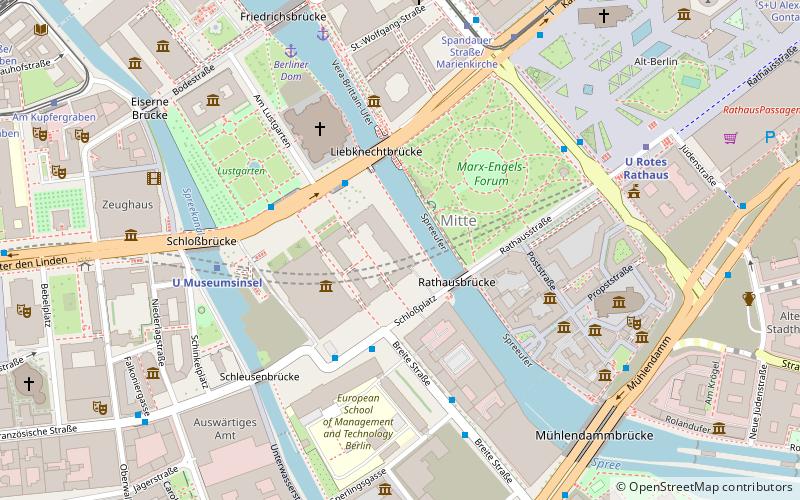 Humboldt Forum location map