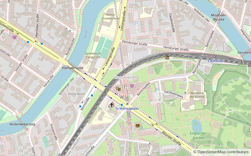 Hansaviertel location map