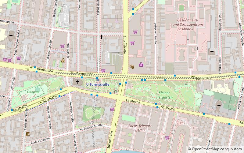 Turmstraße location map
