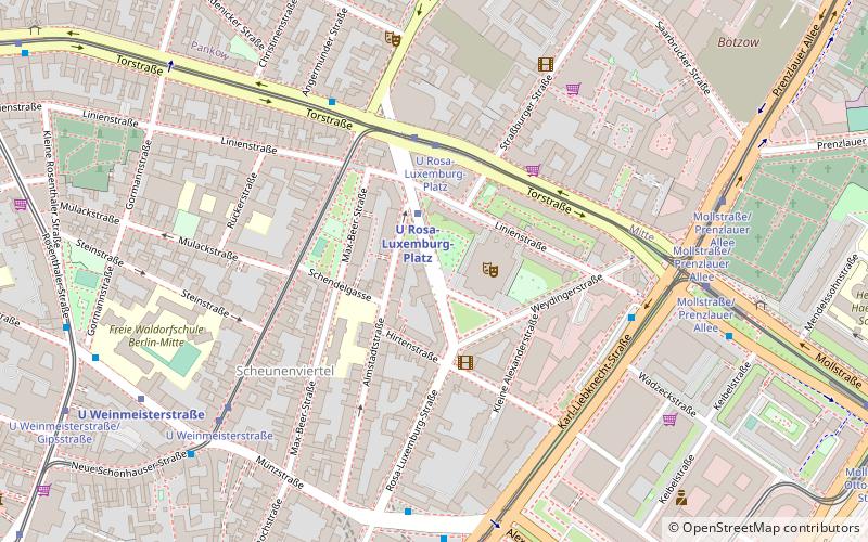 Rosa-Luxemburg-Platz location map