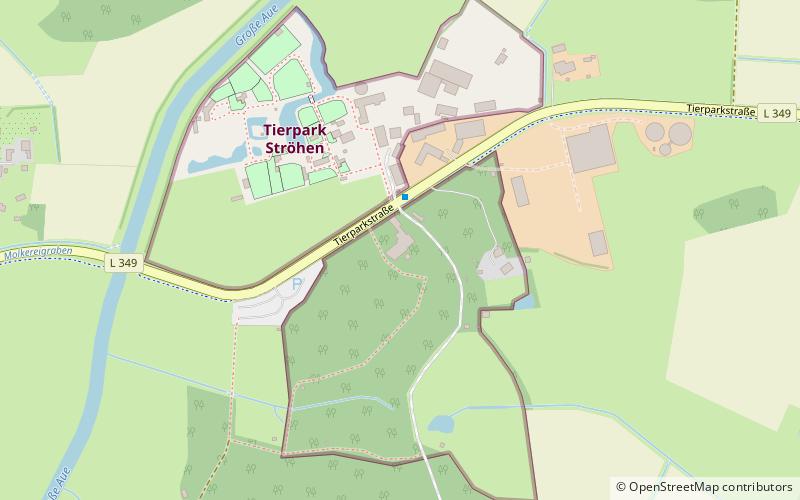 Tierpark Ströhen location map