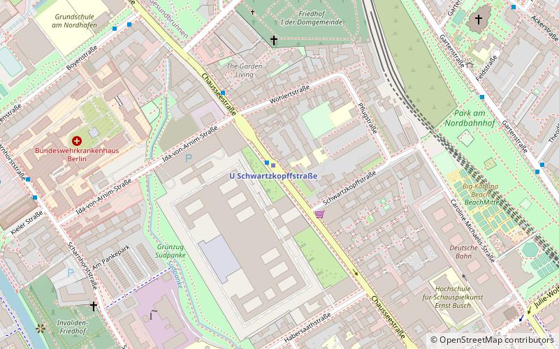 Chausseestraße location map