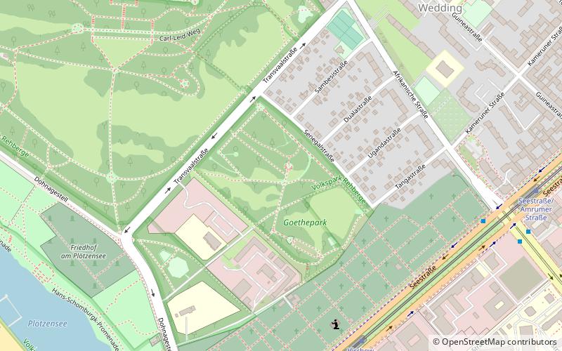 Goethepark location map