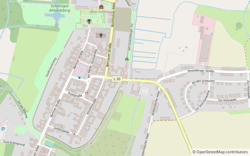 Storchenturm location map